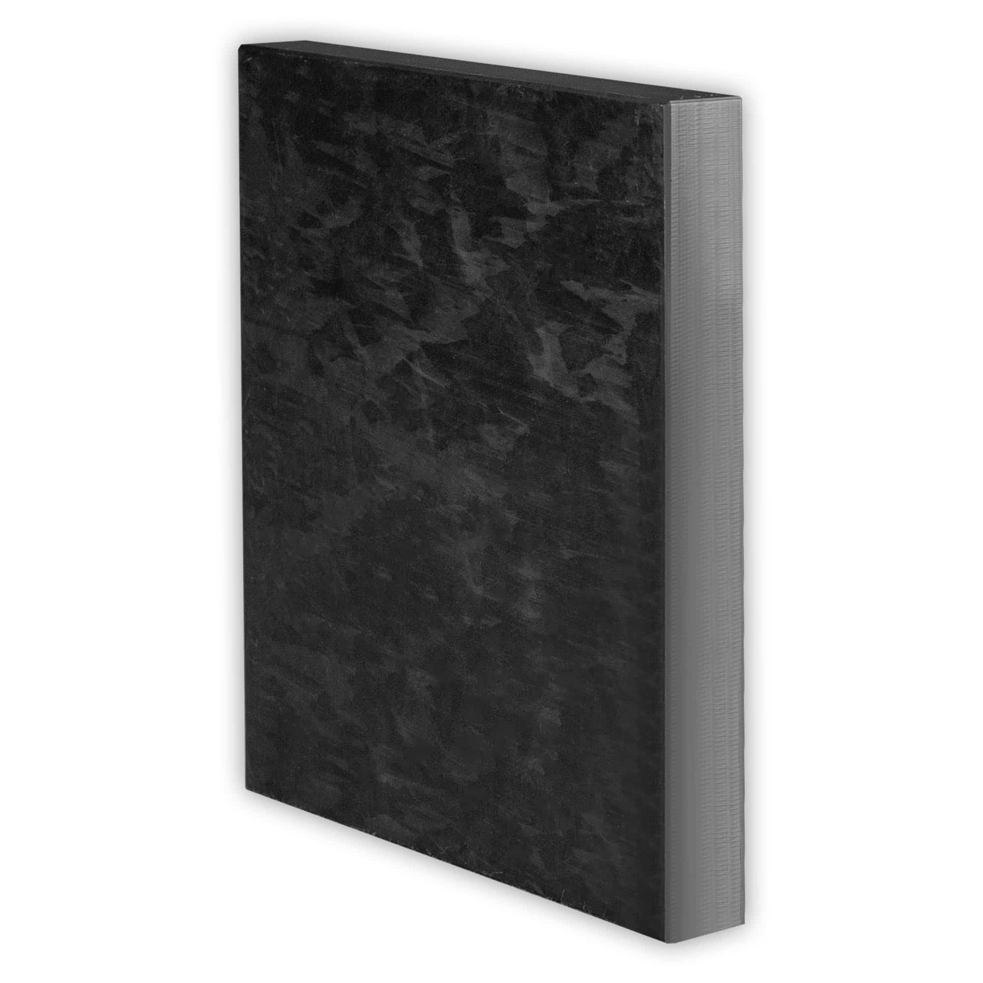 POM Kunstoffplatten schwarz unbearbeitet 415 mm x 375 mm x 11,5 mm 