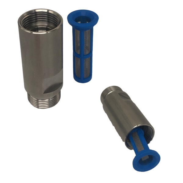 Feinfilter Komplettset für Wasserzulauf – inkl. Dichtung & Gehäuse