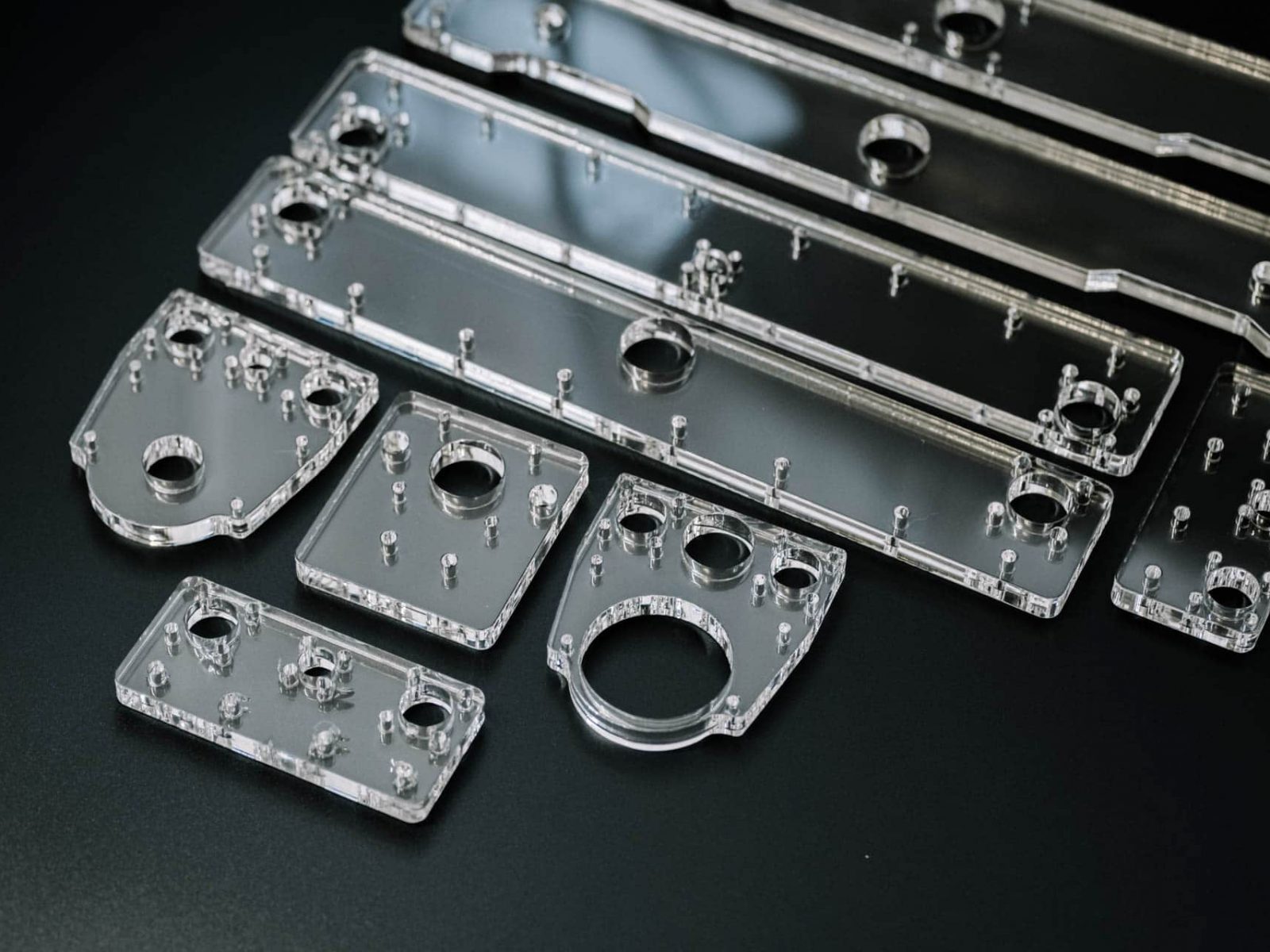 Plexiglas-Teile für CNC-Maschine Plexiglas-Teile für CNC-Maschine