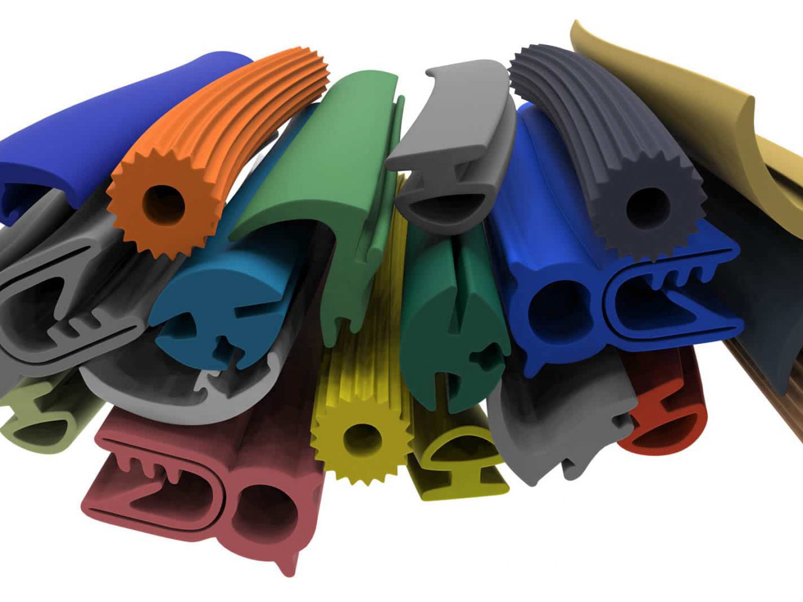 Extrudiertes Gummiprofil Extrudiertes Gummiprofil